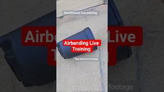 Pull and push using aerokinesis #airbending #trainingcourse #aerokinesis #kinesis