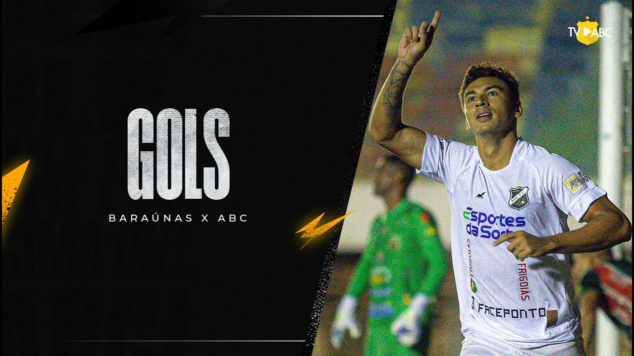#CampeonatoPotiguar2024 | GOLS - Baraúnas 0 x 2 ABC - 24/01/2024