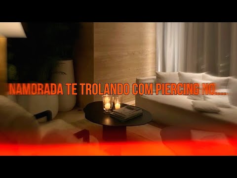 ASMR - Namorada te trolando com piercing no....👀 | Flower Asmr