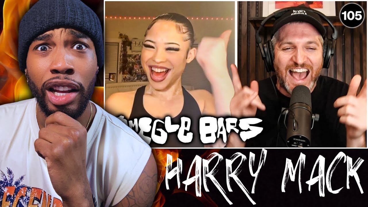 SICKIEST Freestyles | Harry Mack Omegle Bars 105 (REACTION)