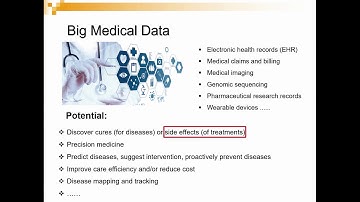 Learning from big medical data: statistical analysis on electronic health data