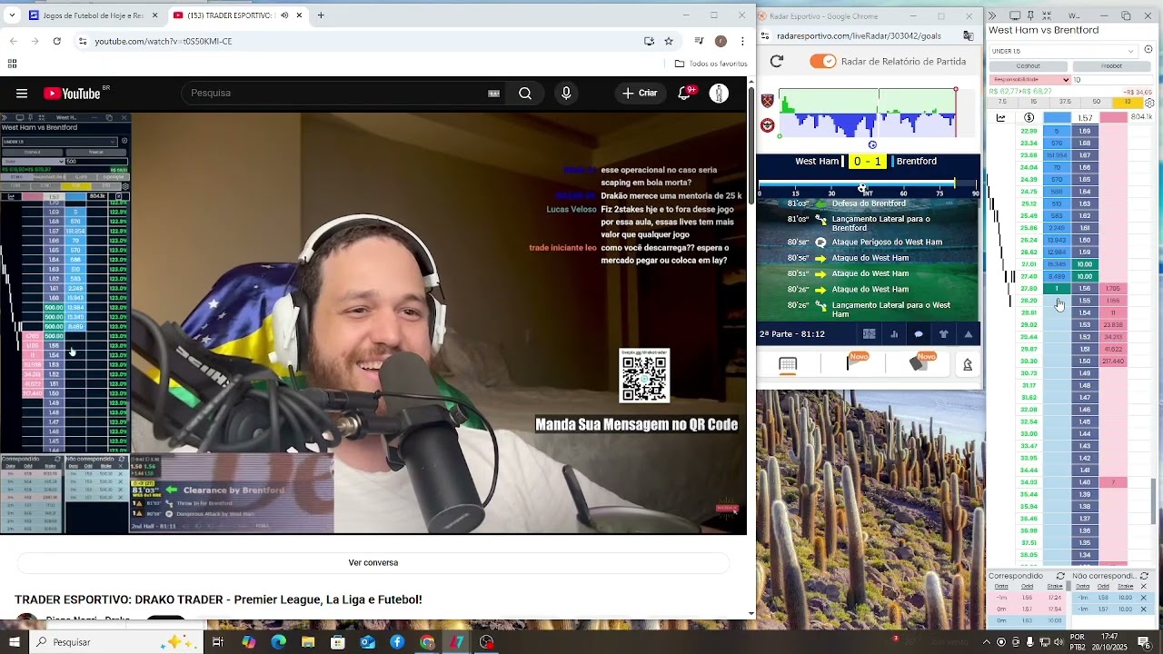 TRADER ESPORTIVO NA PRATICA (UNDER LIMITE) OPERANDO COM DRAKO...
