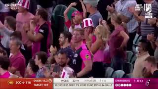 Sydney Sixers Win The Bbl10 Grand Final Final Wickets And Celebrations-Bbl10