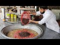 Kabuli Pulao Recipe | Giant Meat Rice Prepared | Most Famous Afghani Pulao Recipe | Original Pulao