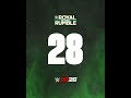 Hold to pause and see your #RoyalRumble entry! #WWE2K26