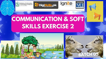 Communication and Soft Skills Exercise 2 batch 5 | Digiskills |communication Exercise Muhammad Abbas
