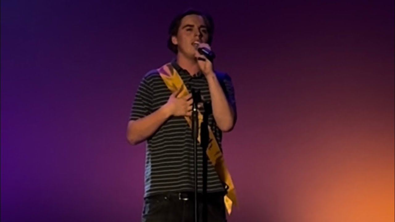 Cohen Adame - Mr. Clutch Pageant - talent performance (Gratitude - Brandon Lake Worship Cover)