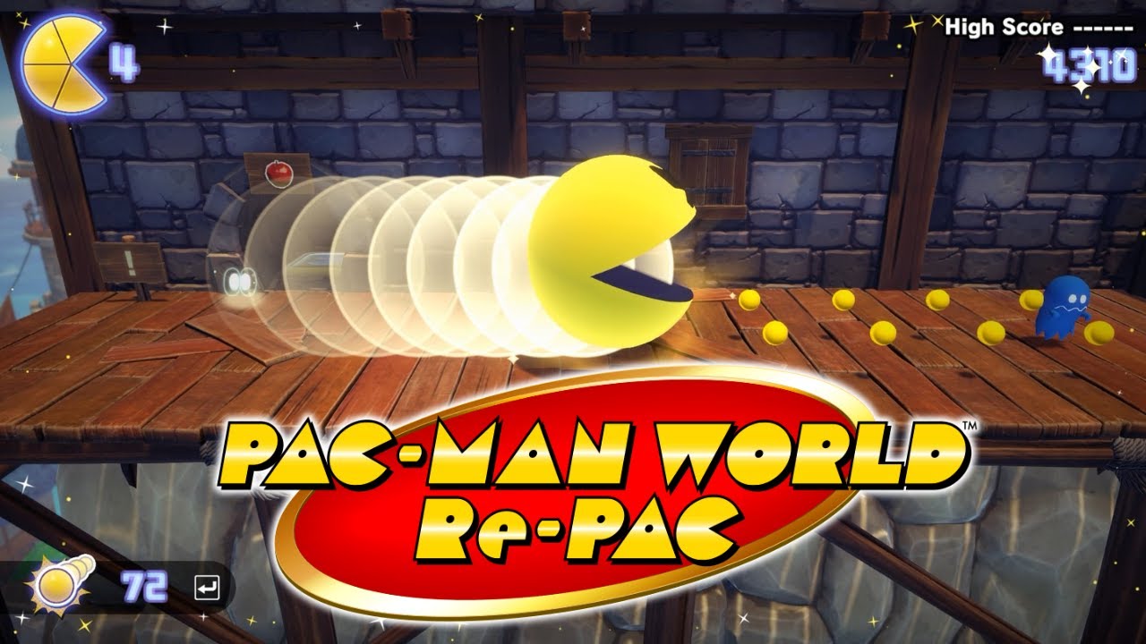 PAC MAN World RE PAC Gameplay - YouTube
