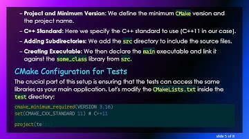 Mastering CMake: Building Main and Tests Separately with Ease