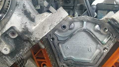 Mercedes-benz W211 engine timing cover replacement