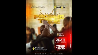 JEUDI PROPHETIQUE |ECOLE DE LA PRIERE | RÉV. JODY MBALA