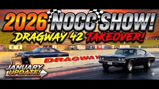 Feliz 2026 Novidades sobre o NOCC Show visita ao Dragway 42 e mudancas de patroc