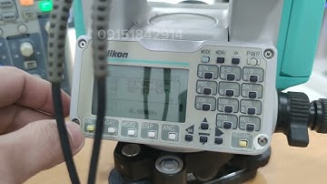 NIKON N 5" EDM Distance repair. By Precision Survey Solution. 0915 184 2914