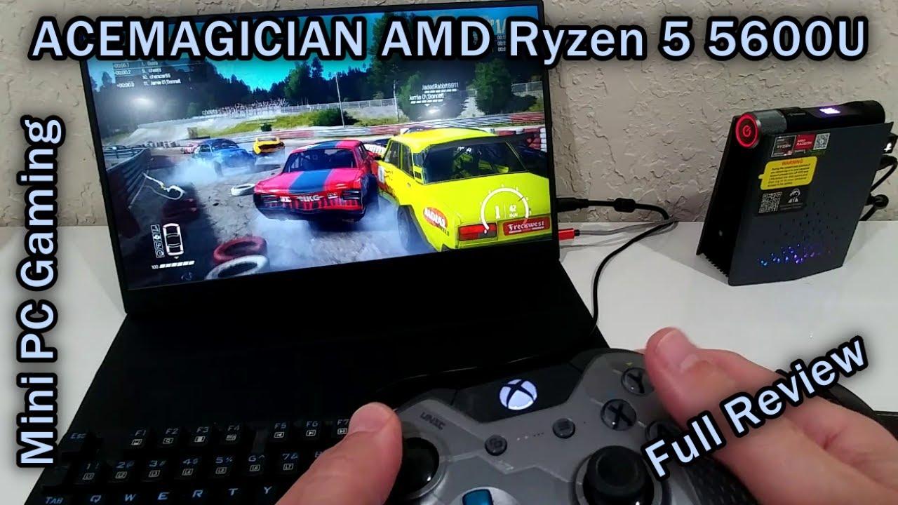 Making a DIY 10.1-inch All-in-One PC out of AMR5 Ryzen 5 gaming