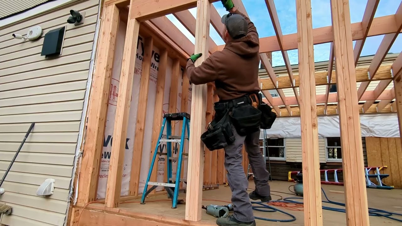 Building the addition part 2.