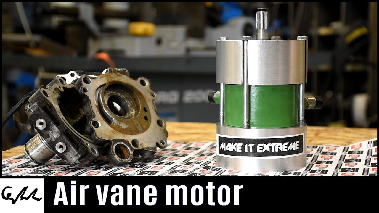 Making air vane motor