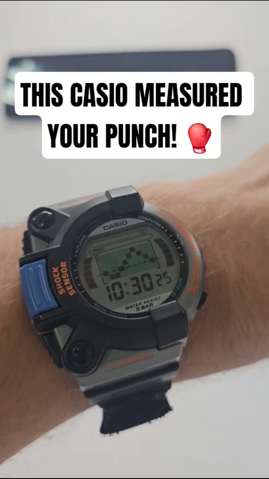 Casio Cybermax JG-300 (1996) | The Watch That Measured Your Punch