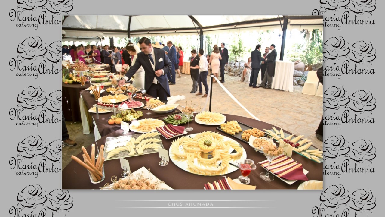 video catering boda