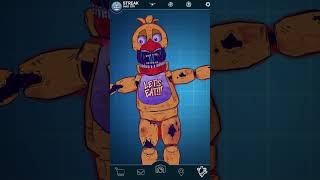 Retro Withered Chica FNAF AR Workshop Animation