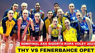 Fenerbahce Opet Best Spike, Semifinal Axa Sigorta Kupa Volley 2023, Thy Vs Fenerbahce Opet