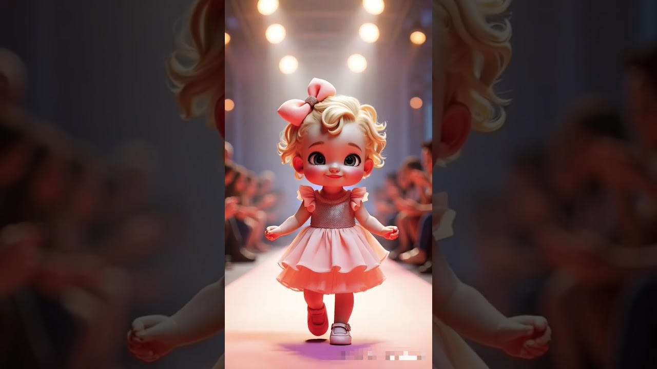 cute doll ramp walk 