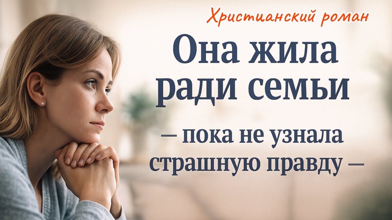Она жила ради семьи, пока не узнала страшную правду. Христианский роман 