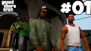 Revisiting the Streets of Los Santos - GTA San Andreas Definitive Edition Part 1 - HERE WE GO AGAIN!