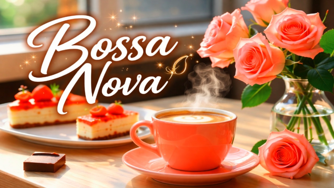 🌹 Romantic Bossa Nova Café Vibes – Smooth Jazz Piano Music for Relax, Study & Coffee ☕🎶