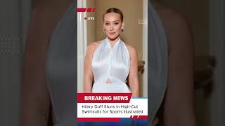 Hilary Duff Stuns in High Cut Swimsuits for Sports