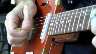 Cigarbox Willie Lesson - Forwards, Backwards, Sideways, Inside-Out.