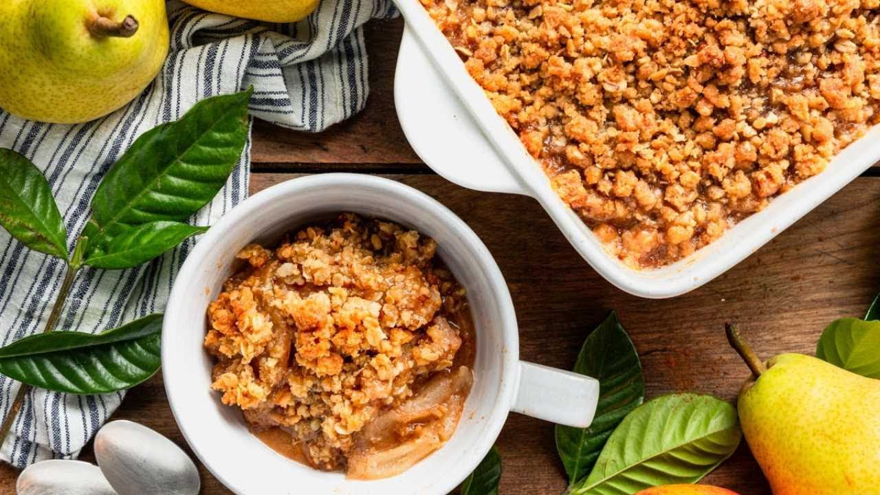 Quick and Easy Pear Crisp Recipe
