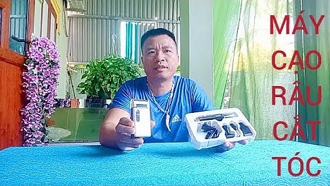 MÁY CẠO RÂU CẠO KHÔ CẮT TÓC TỈA LÔNG MŨI ĐA CHỨC NĂNG THUẬN TIỆN CHO MỌI NGƯỜI 