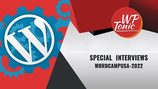 WordCampUSA 2022 Live Interviews With Daniel Schutzsmith