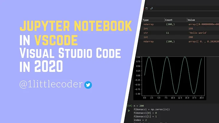 Use Jupyter Notebooks within VSCode (Visual Studio Code) in 2020