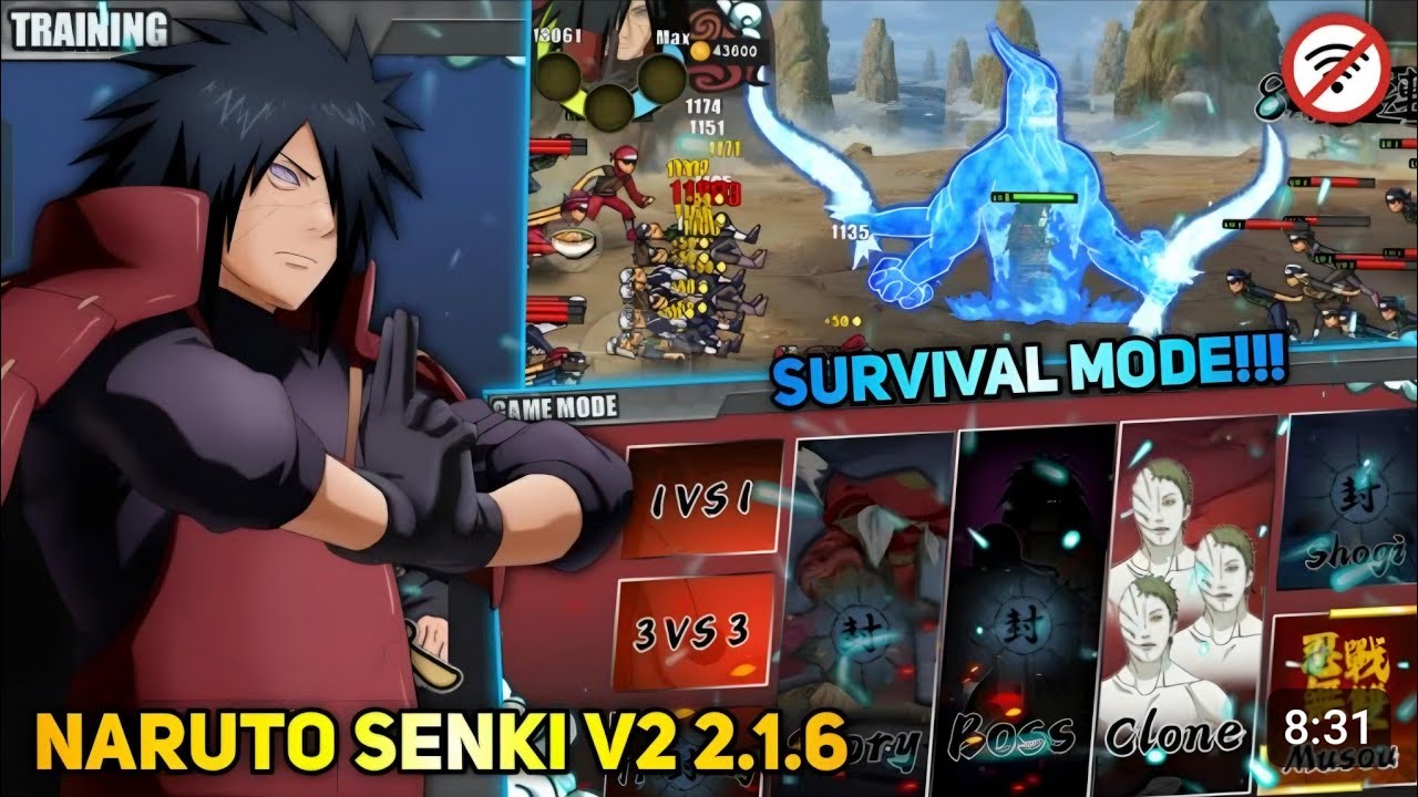 Naruto Senki Mod New uptade 2024 version V2.16 Fix New