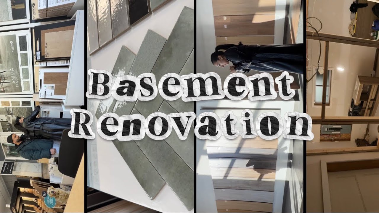 Basement Makeover (PART ONE) - Demo, Design & Decor