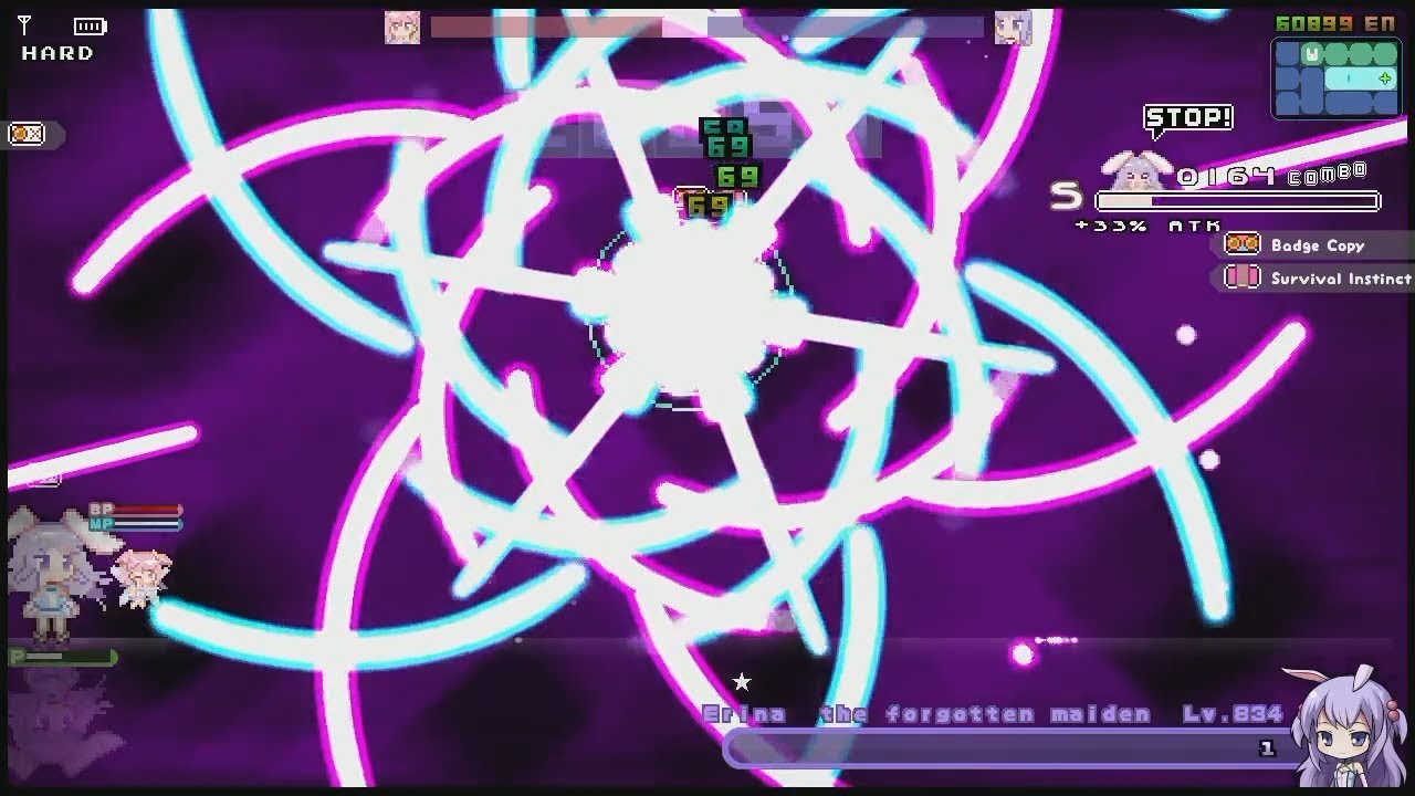 [Rabi-Ribi] Erina - First Playthrough, Hard, No Amulets/Consumables ...