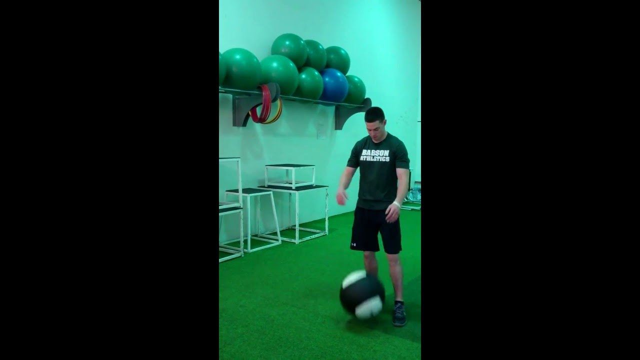 Medicine Ball Vertical Toss YouTube