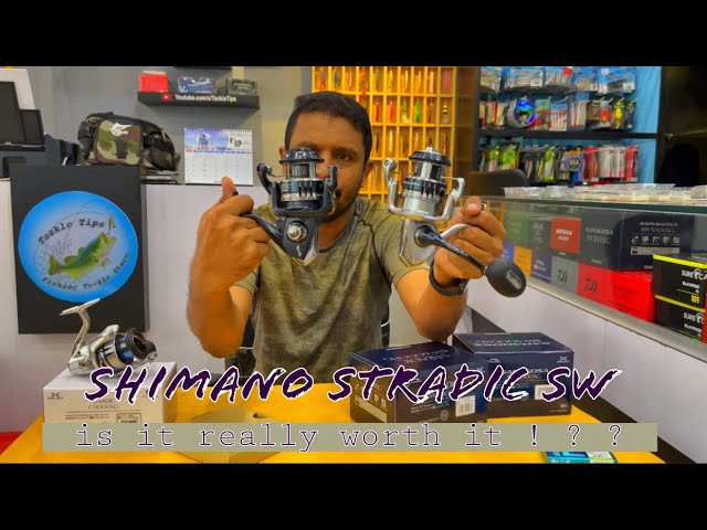 Shimano Stradic SW reel unboxing & review, Tackle Tips