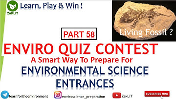 🏆Weekly Quiz For Environmental Science Entrances| Join & Test Your Preparation 👍