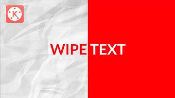 How to create a WIPE TEXT ANIMATION in Kinemaster | Kinemaster Tutorials | Tech Share Tamil