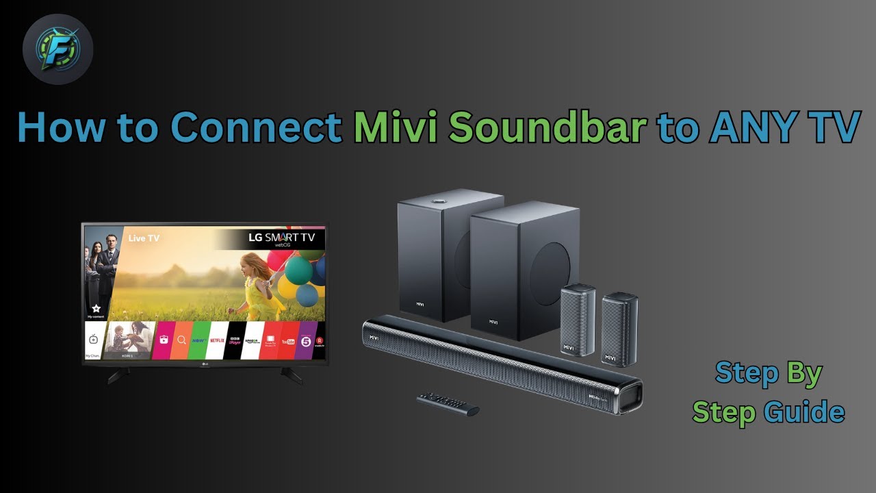 How to Connect Mivi Soundbar to ANY TV (HDMI ARC, Optical, AUX & Bluetooth)
