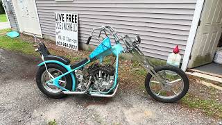 FOR SALE 1937 Harley flathead survivor chopper 