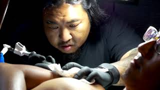 Sailfish Tattoo Work By Tattooist Mee Den Needle Tattoo Phuket, Thailand