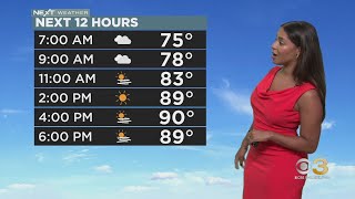 NEXT Weather: 90's and more humidity