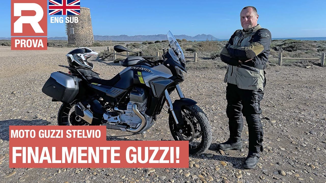 Moto Guzzi Stelvio 2024 la prova su strada della nuova Maxi Enduro di Mandello