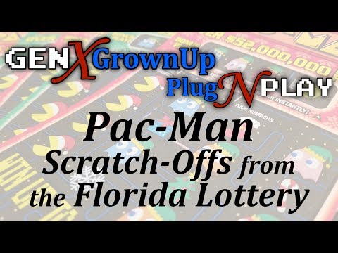 Pac-Man Scratch-Offs from the Florida Lottery! - GXG Plug-N-Play
