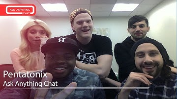 Pentatonix Answers Fan Questions On Ask Anything Chat w/ Romeo, SNOL ​​​ - AskAnythingChat