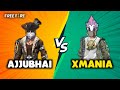 Ajjubhai94 vs xmania best clash battle who will win  garena free fire