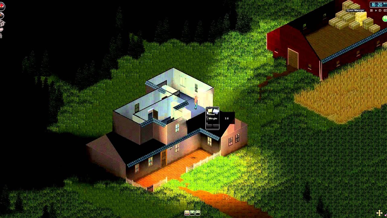 Project Zomboid Gameplay 2 - Lost Farm 